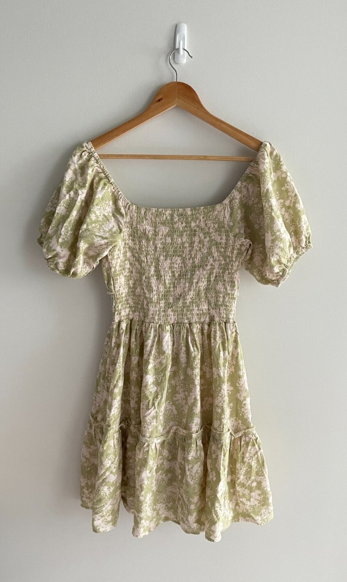 green emerald velvet dress Green Floral Flowy Dress