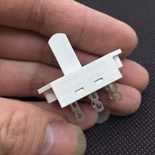 1PCS/5PCS ZING EAR ZE-209B 6A 125VAC 3A 250VAC 6 Pins 2 Positions Slide Switch