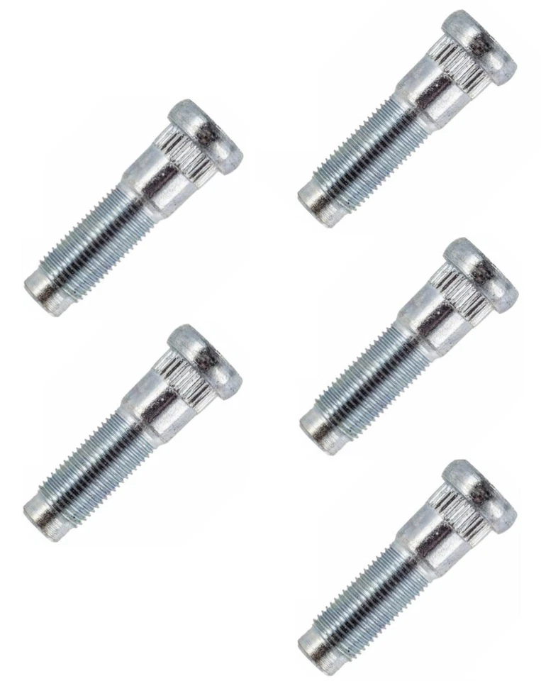 5 Wheel Lug Studs FRONT  for Dodge Ford Lincoln Mazda Mercury  1/2"-20 RWD - Image 2 of 2
