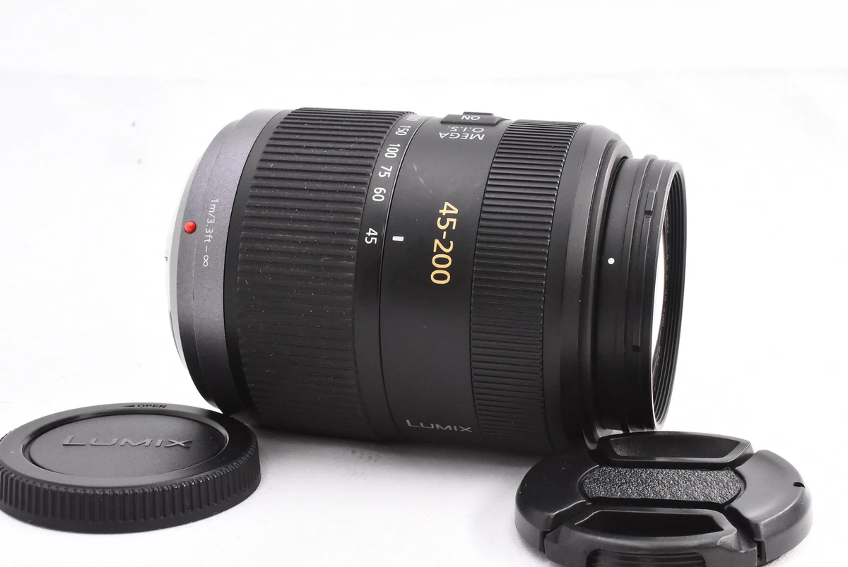 Panasonic LUMIX G VARIO 45-200mm F4-5.6 MEGA O.I.S Lens (t1708)