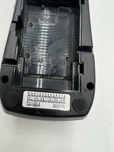 First Data FD100ti Credit Card Machine Used Powers On No Power Cord - Picture 9 of 9