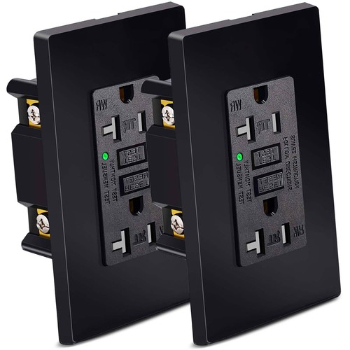 Presa Di Sicurezza 20 AMP GFCI Con Piastra A Parete Indicatore - Foto 14