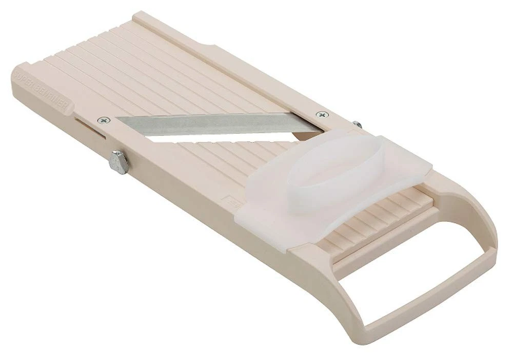 Benriner Super Standard Madoline Slicer, with with 4 Japanese Stainless Steel...