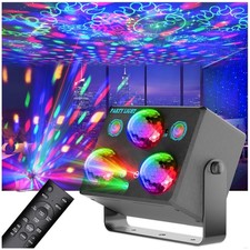 Immersive Sound-Activated Party Lights with Remote Control