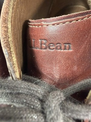 LL Bean Chukka Leather Casual Ankle Boots Men\'s 12 Wide 3 Eyelets Chestnut LL Bean Chukka Leather Casual Ankle Boots Men main image 2