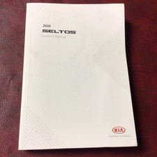 2020 KIA SELTOS OWNERS MANUAL BOOK REF & MAIN...