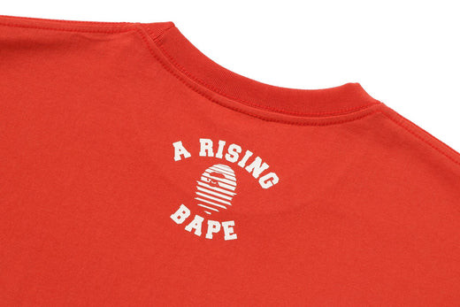 A Bathing Ape By A Rising Bape Tee Orange 1m20-110-003 thumbnail 5