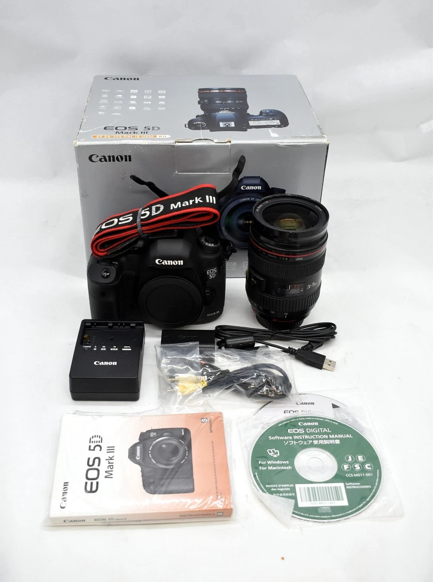 Canon EOS 5D Mark III 3-9.9x Digital Cameras for sale | eBay