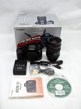 Canon EOS 5D Mark III 22.3MP Digital SLR Camera W/ EF L USM 24-70mm 1:2.8 Lens