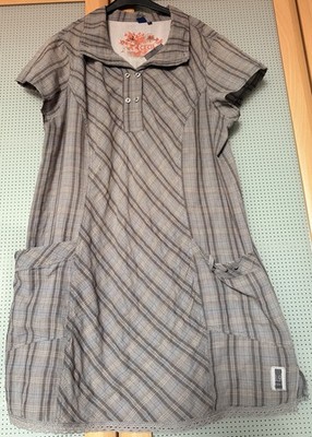 Damen Longbluse von Cecil, Grundton Grau, Größe XL, Gebraucht