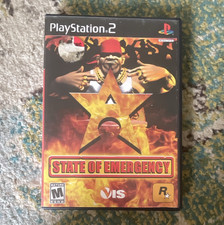 Rockstar Games State of Emergency PS2 Manual Included NTSC-U/C M (2002)