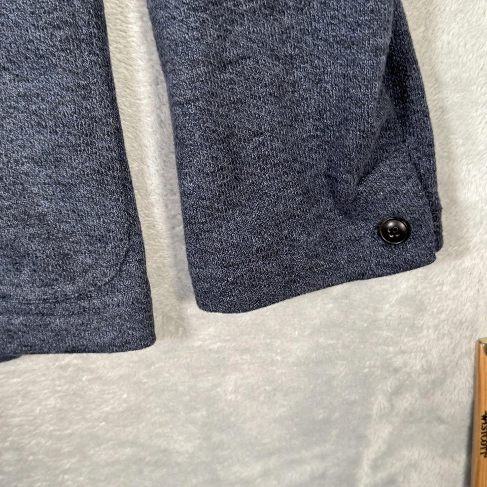 Blazer Faherty Reserve Para Hombres Grande Azul Entrada Blazer Tejido Sin Estructura Informal Foto 4 de 4