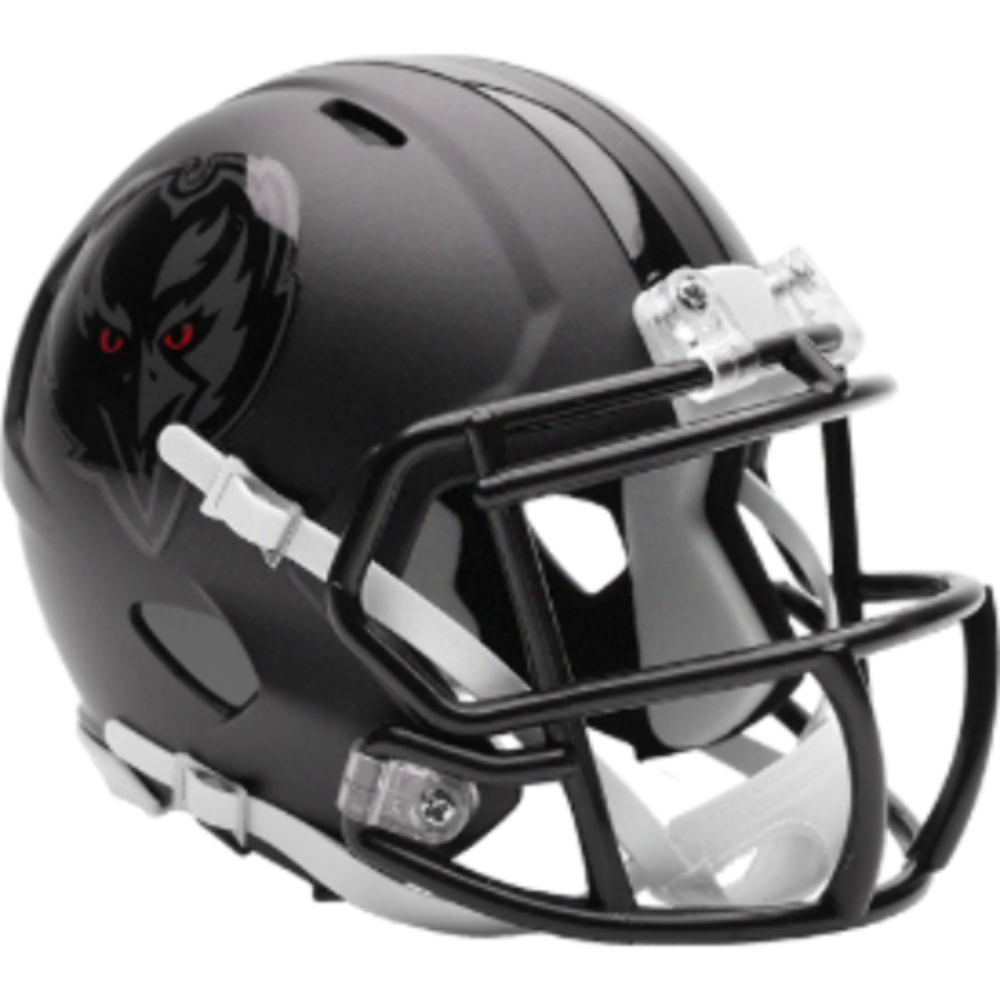 Baltimore Ravens NFL Mini Speed Football Helmet 2026 Darkness