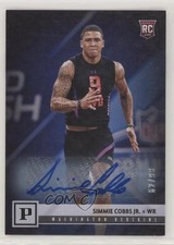 2018 Panini Rookies Auto 62/99 Simmie Cobbs Jr #359 Auto k4u