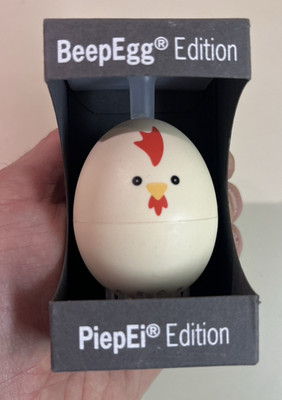 BrainStream PiepEi Ed. Rooster BeepEgg Singing Timer ''Boiling Eggs The Easy Way''