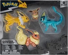 Eevee Evolution Pack with Jolteon, Vaporeon, Flareon Battle Figures