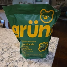 Sealed Gruns Superfoods Greens Gummies 28 Packs (224) Gummies Exp 9/2026