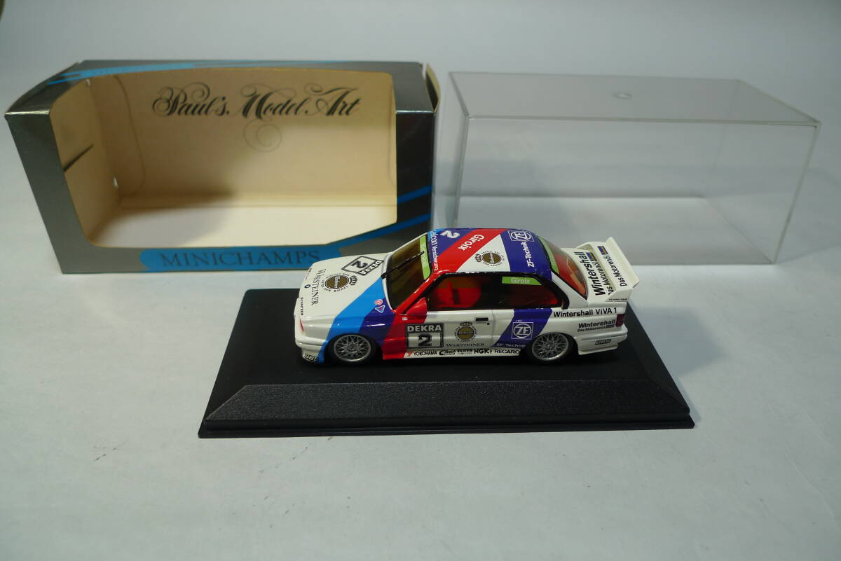 信頼も高い BMW M3 Team Schnitzer Giroix 1 43 Scale Diecast Car 1 unit レーシングカー