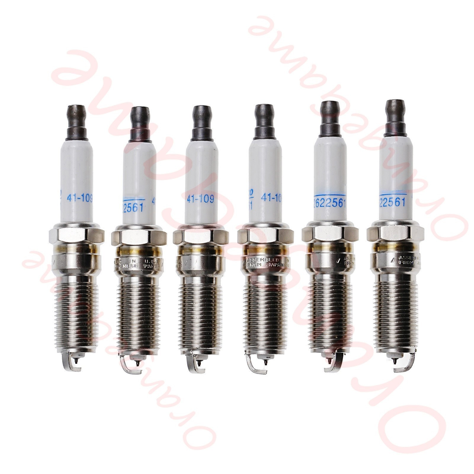 6Pcs OEM 41-109 12622561 Spark Plugs For Buick Cadillac Chevrolet GMC