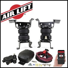 Air Lift 5000 Air Springs Bags Wireless Compressor 20-25 Sierra 2500 3500 4wd