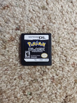 Pokemon Black Version (Nintendo DS) Game Only Authentic