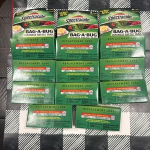 11 boxes Spectracide Bag a Bug Japanese Beetle Trap Replacement Lure - 2.21g