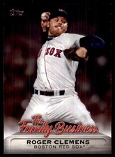 2019 Topps Update The Family Business Roger Clemens Boston Red Sox #FB-6