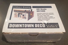 HO Downtown Deco DD1069 Lindsey’s Grocery Structure Kit HO SCALE  NEW and SEALED