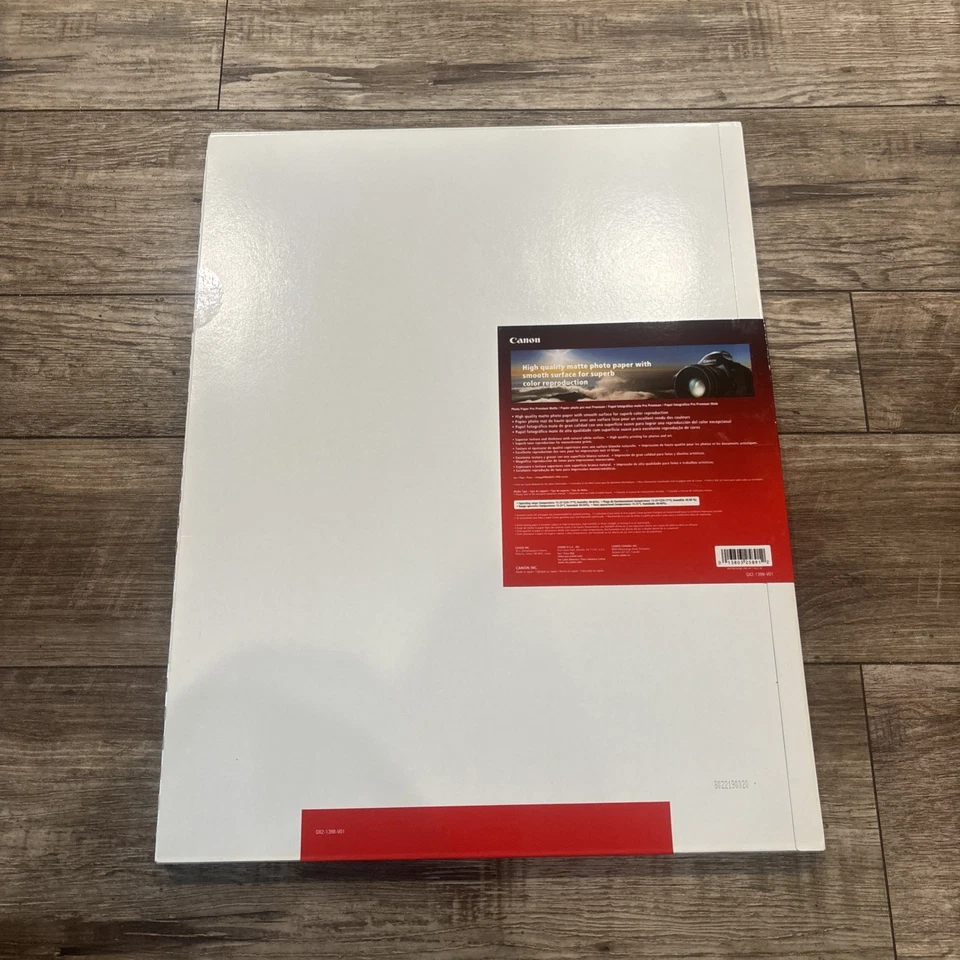 Canon Photo Paper Pro Matte 17x22" - 20 Sheets PM-101 56lbs - Image 4 of 4
