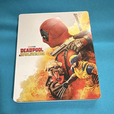 Deadpool & Wolverine 4K UHD Blu-ray Steelbook FSK 16 (2024) Marvel Studios