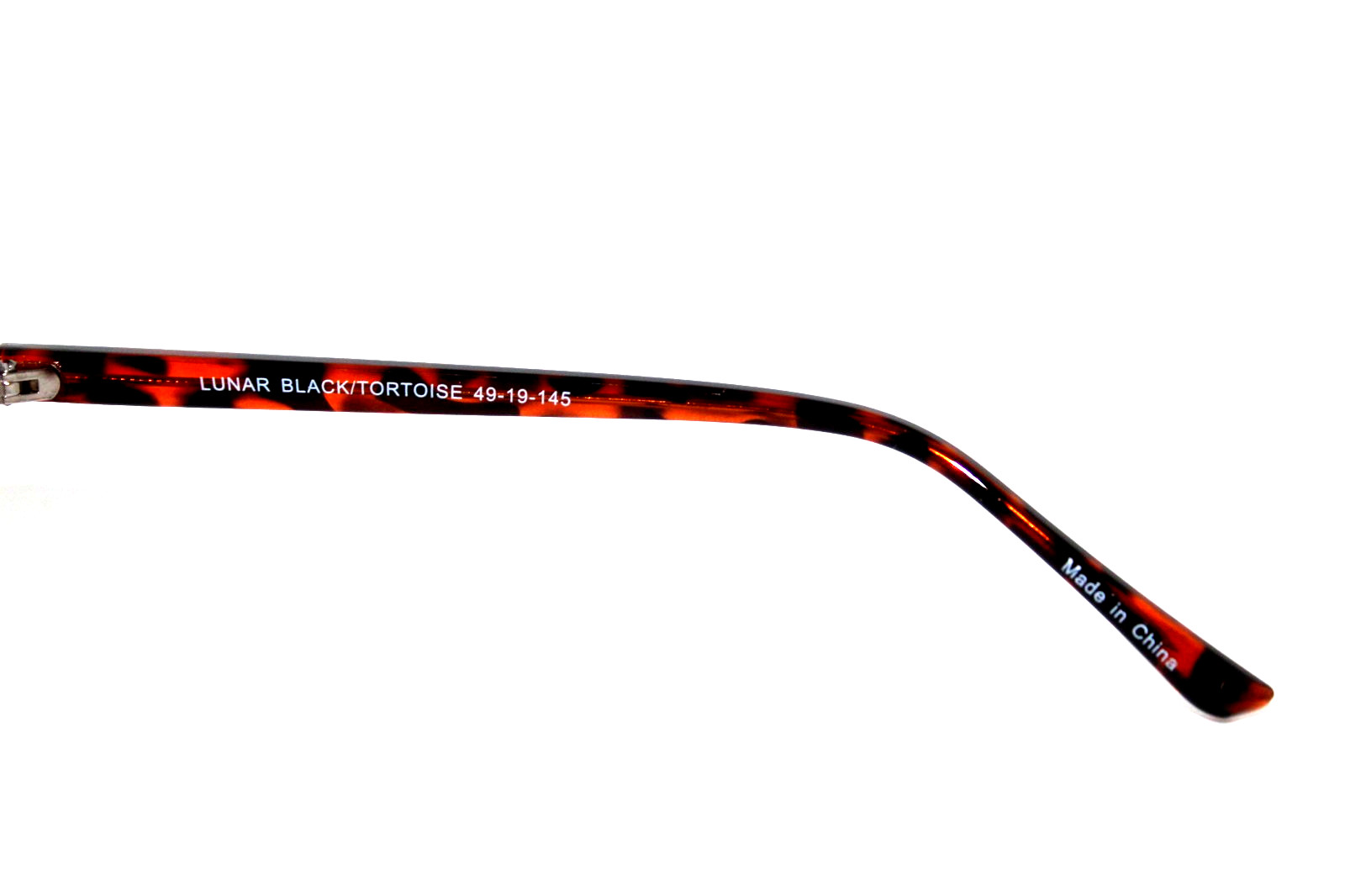 NEW MODERN OPTICAL LUNAR BLACK TORTOISE AUTHENTIC EYEGLASSES FRAMES 49-19-145MM