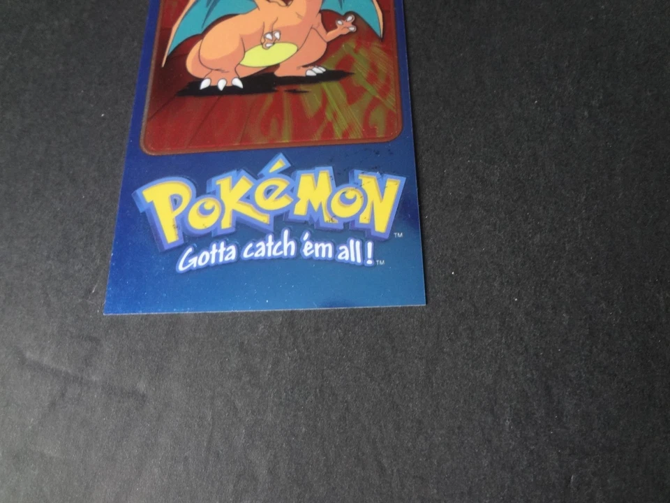 2000 Topps Pokemon TV Tin Topper Jumbo #5 of 5 Charizard Series 2 Animation * - Image 3 of 4