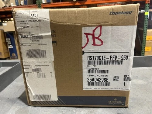 RST70C1-PFV-959-COPW COPELAND COPM 1HP 208/230/1 HERM REF MT R22 COMPRESSOR