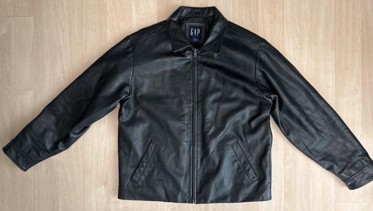 Gap Leather Outer Shell Coats, Jackets & Vests for Men for sale