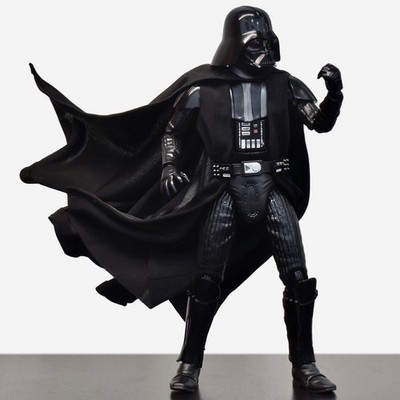 CAPE ONLY - Wired Cape Hasbro/SHF Figuarts/Mafex 6in Darth Vader