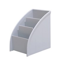 Desk Organizer Trapezoid Remote Control Holder Creative Tabletop Organizer fo...