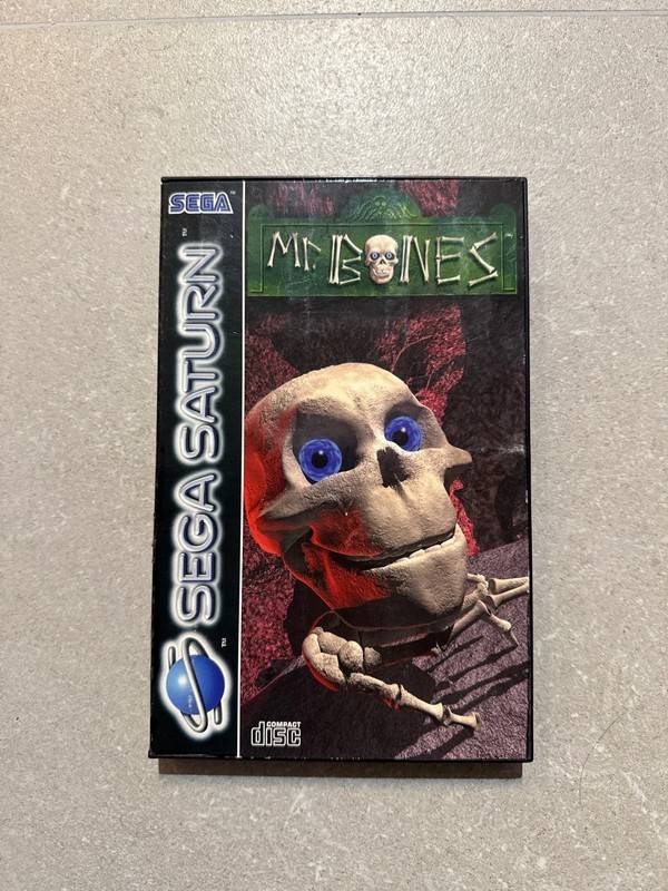 Mr Bones Sega Saturn CIB Complete PAL Box Manual CDs
