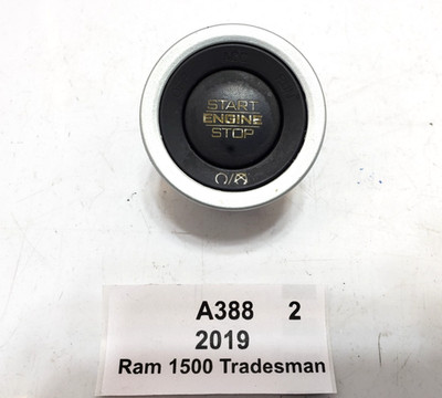   19-24 OEM RAM 1500 Tradesman Engine Ignition Push Start Stop Button Switch
