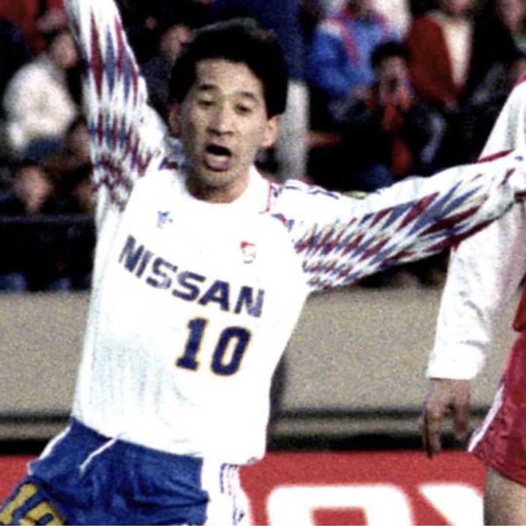 Yokohama F. Marinos 1992 Away White Jersey – Long Sleeve #19 Size