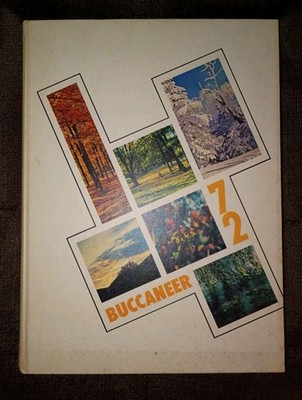 East Tennessee State University 1972 Annual Yearbook Johnson City Buccaneer ETSU