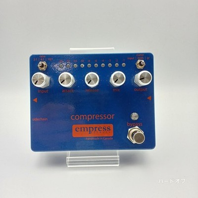 Empress Effektpedal Kompressor Bass blau gebraucht