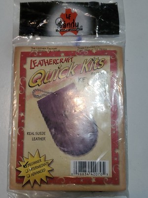 Tandy Leather Factory EZ Kit. Brand New Sealed Vtg Leathercraft Key Koin Kup.