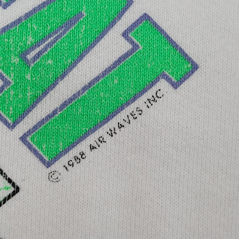 Vintage 1988 Surfing Competition Sweatshirt M/L 20x22 USA - image 3 of 4