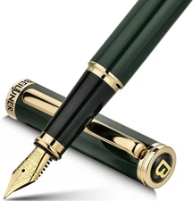 BEILUNER British Racing Green 1 Count (Pack of 1), and Gold Finish 