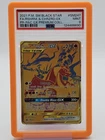 RESHIRAM & CHARIZARD GX 2021 SM BLACK STAR #SM247 FULL ART TAG TEAM PSA 9 Q1345