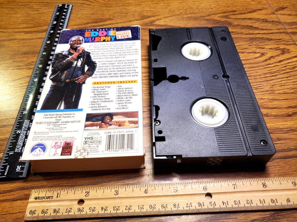 The Best of Eddie Murphy Saturday Night Live 1990 VHS VCR Sketch Comedy TESTED++ - Image 3 of 3
