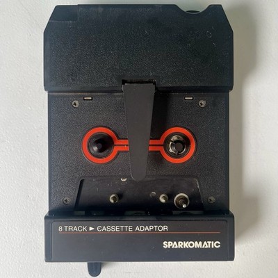 Sparkomatic 8 Track Cassette Adapter Model SCA-10 Stereo Vintage Audio Japan
