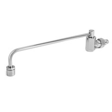 ZKDAUSDO Swing Spout Brass Wok Range Faucet, 3/8 NPT Male Inlet, Commercial G...