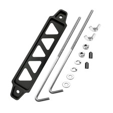 Battery Hold Down Sets,With Billet Aluminum Battery Tie Down Bracket and 18-8 30