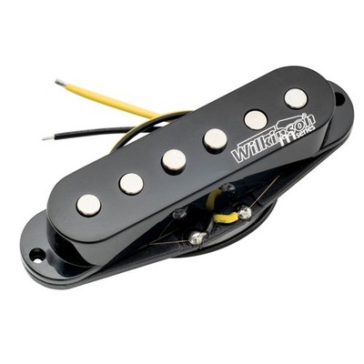 Wilkinson LOW GAUSS Black Vintage Tone Single Coil Bridge Pickup For ST Guitar